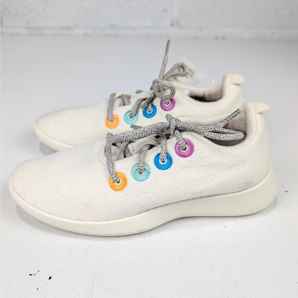 Allbirds Youth 1 Natural White Smallbirds Wool Sneakers